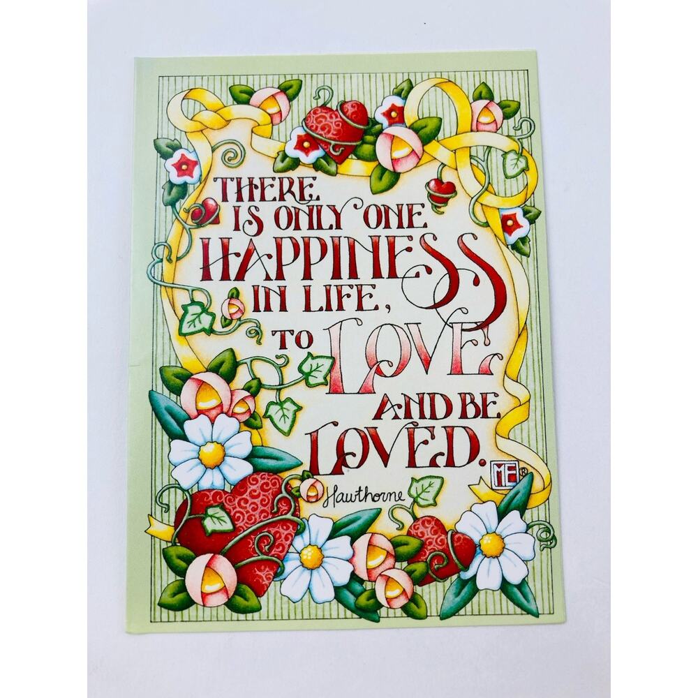 Mary Engelbreit Stationery Lot Journal Note Cards Memo Pad Whatever Like Happy - Picture 9 of 16